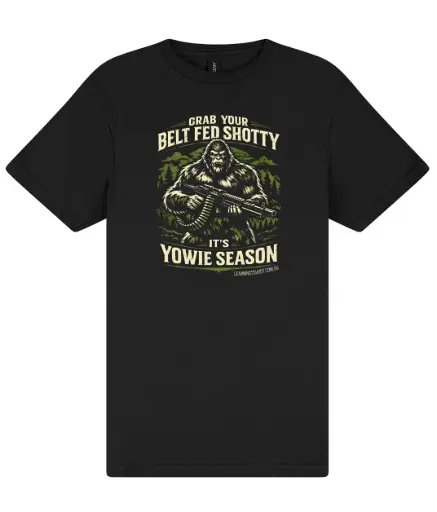 Yowi Season belt fed shotty shirt